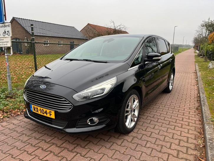 Ford S-Max 2.0 TDCI Vignale 7-Persoons-nieuwstaat-pano-Alcan, Auto's, Ford, Bedrijf, S-Max, ABS, Adaptieve lichten, Adaptive Cruise Control