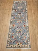 Handgeknoopt oosters tapijt loper kazak 254x84, Info@SlatsAntiek.nl, Vof Slats Antiek, Rechthoekig, Perzisch