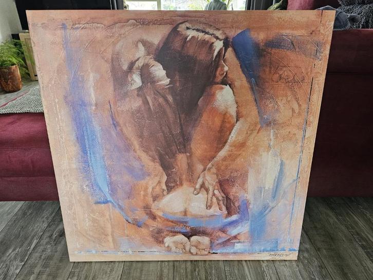 Chekirov My Senses 1346 / 3999 Limited Edition 90 x 90 cm, Antiek en Kunst, Kunst | Schilderijen | Modern, Ophalen