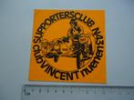 Opgeplakte sticker oud Motorcross sidecar zijspan N43 Nuenen, Verzenden, Gebruikt, Bedrijf of Vereniging