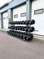 Dumbells Fitness LifeMaxx t/m 40kg + Dumbell Rek, Ophalen, Zo goed als nieuw, Benen, Dumbbell