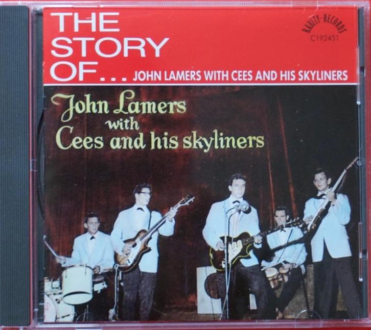 cd John Lamers with Cees and his Skyliners uit 1992, Cd's en Dvd's, Cd's | Rock, Poprock, Ophalen of Verzenden