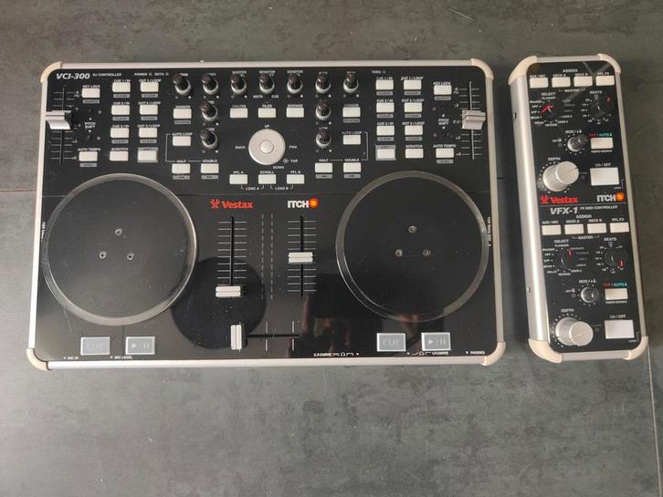 Vestax VCI-300 DJ Controller + VFX-1, Muziek en Instrumenten, Dj-sets en Draaitafels, Gebruikt, Dj-set, Overige merken, Ophalen of Verzenden