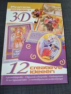 3D Piramide borduurboek nr 4 met 12 creatieve ideeën, Hobby en Vrije tijd, Kaarten | Zelf maken, Overige typen, Ophalen of Verzenden
