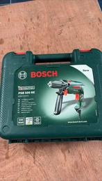 Bosch PSB500RE, Doe-het-zelf en Verbouw, Gereedschap | Boormachines, Zo goed als nieuw, Variabele snelheid, 400 tot 600 watt, Ophalen