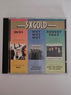 CD: 3x Gold: INXS - Wet Wet Wet - The Robert Cray Band, Verzenden, 1980 tot 2000, Gebruikt