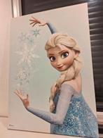 Disney schilderij canvas van Elsa (Frozen) kinderkamer, Ophalen of Verzenden, Wanddecoratie, Zo goed als nieuw