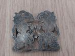 Djokja zilveren gesp riemgesp .800, Antiek en Kunst, Ophalen of Verzenden, Zilver