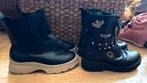 Biker boots bikerboots laarsjes zwart 39 zie foto’s!, Ophalen of Verzenden, Zo goed als nieuw, Zwart