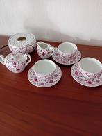 6-delig Decor China purpur servies te koop, Ophalen of Verzenden, Zo goed als nieuw, Overige stijlen, Porselein