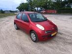 Nissan Micra 1.2 59KW 5DR 2006 Rood/AIRCO/TREKHAK/PARKSENSOR, Auto's, Voorwielaandrijving, Parkeersensor, 4 cilinders, Origineel Nederlands