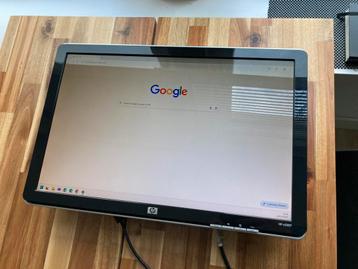 HP w2207 monitor zonder standaard beschikbaar voor biedingen