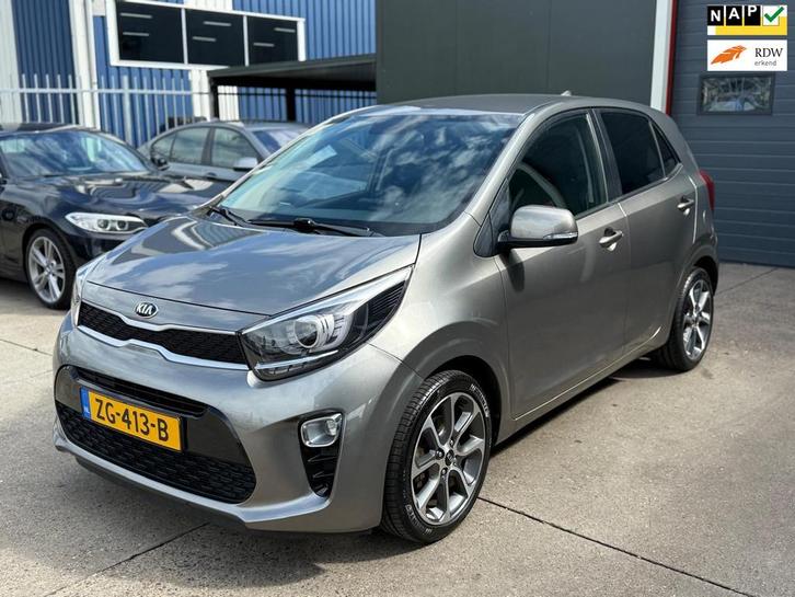 Kia Picanto 1.0 CVVT Design Edition Led Leder 44 NAP, Auto's, Kia, Bedrijf, Te koop, Picanto, ABS, Airbags, Airconditioning, Bluetooth