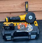 DeWalt DCG405 Haakse slijper + accu, Ophalen of Verzenden