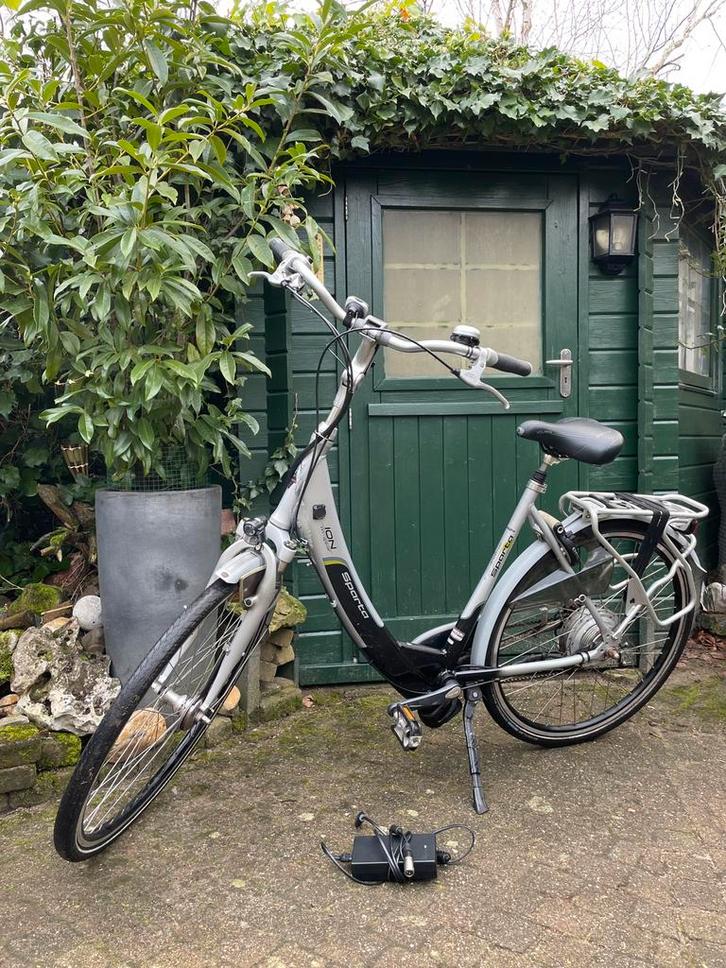 Sparta ION e-bike, Fietsen en Brommers, Elektrische fietsen, Gebruikt, Sparta, 55 tot 59 cm, 30 tot 50 km per accu, Ophalen
