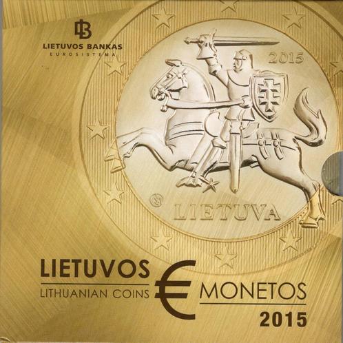 BU set Litouwen 2015 Blister - 1 cent t/m 2 euro, Postzegels en Munten, Munten | Europa | Euromunten, Setje, Overige waardes, Overige landen