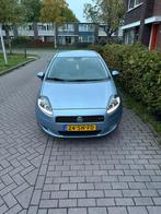 Fiat Punto 1.4 3DR 2006 Blauw, Auto's, Voorwielaandrijving, 4 cilinders, Origineel Nederlands, Handgeschakeld