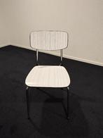 Vijf Retro Witte Formica Keukenstoelen – Zo Goed Als Nieuw!, Huis en Inrichting, Stoelen, Ophalen, Wit, Overige materialen, Zo goed als nieuw