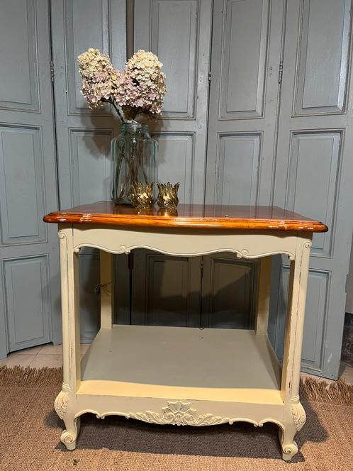 Mooie landelijke bijzet tafel sidetable dressoir, Huis en Inrichting, Tafels | Sidetables, Zo goed als nieuw, 50 tot 75 cm, 50 tot 100 cm