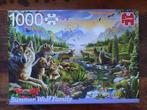 Puzzel jumbo, 1000 stukjes, zgan , wolven, Ophalen of Verzenden, 500 t/m 1500 stukjes, Zo goed als nieuw, Legpuzzel
