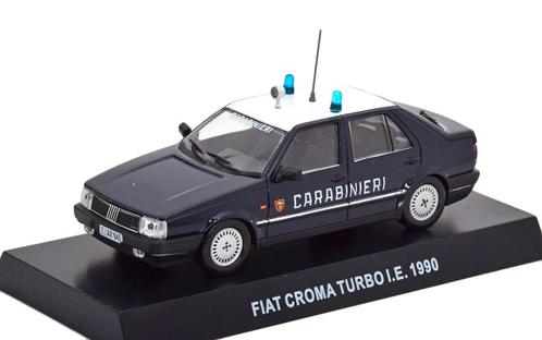 Fiat Croma Turbo Sedan Carabinieri 1990 DeAgostini, Hobby en Vrije tijd, Modelauto's | 1:43, Nieuw, Auto, Overige merken, Verzenden