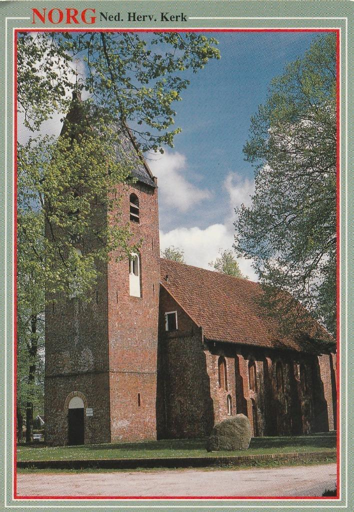 NORG Ned. Herv. Kerk, Verzamelen, Ansichtkaarten | Nederland, Ongelopen, Drenthe, 1980 tot heden, Verzenden