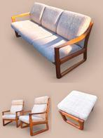 Johannes Andersen Deens vintage jaren 60 teak bankstel, Ophalen