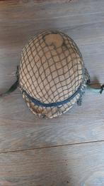 leger buiten en binnen helm en petje  KL85-1, Verzamelen, Ophalen of Verzenden, Landmacht, Nederland, Helm of Baret