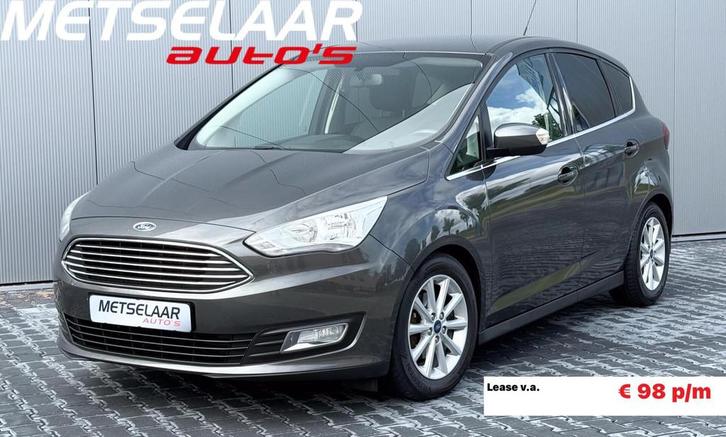 Ford C-Max 1.0 Titanium (125pk), Auto's, Ford, Bedrijf, Te koop, C-Max, ABS, Achteruitrijcamera, Airbags, Airconditioning, Alarm