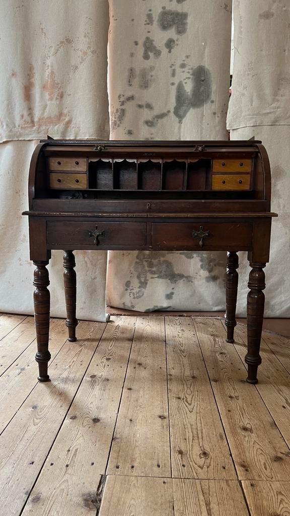 Antiek Roltop Bureau, Antiek en Kunst, Antiek | Kantoor en Zakelijk, Ophalen
