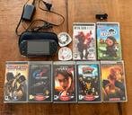 Psp incl camera 7 games , demo en film, Spelcomputers en Games, Spelcomputers | Sony PSP, Ophalen of Verzenden, Zo goed als nieuw