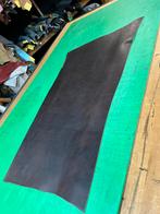 Donker cognac tuigleer 3 mm dikte soepel, Hobby en Vrije tijd, Leer of Kunstleer, Ophalen of Verzenden, Zo goed als nieuw, 30 tot 120 cm