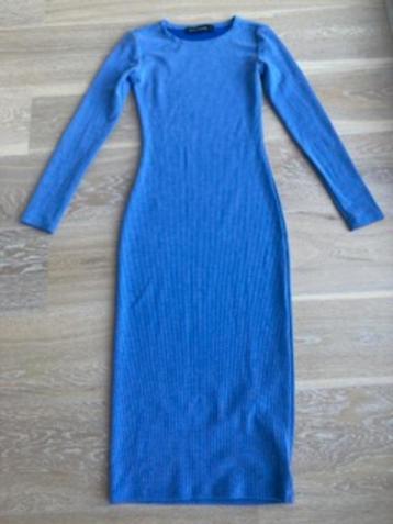 Lange blauwe jurk van Gust & Gusto maat XS/S beschikbaar voor biedingen