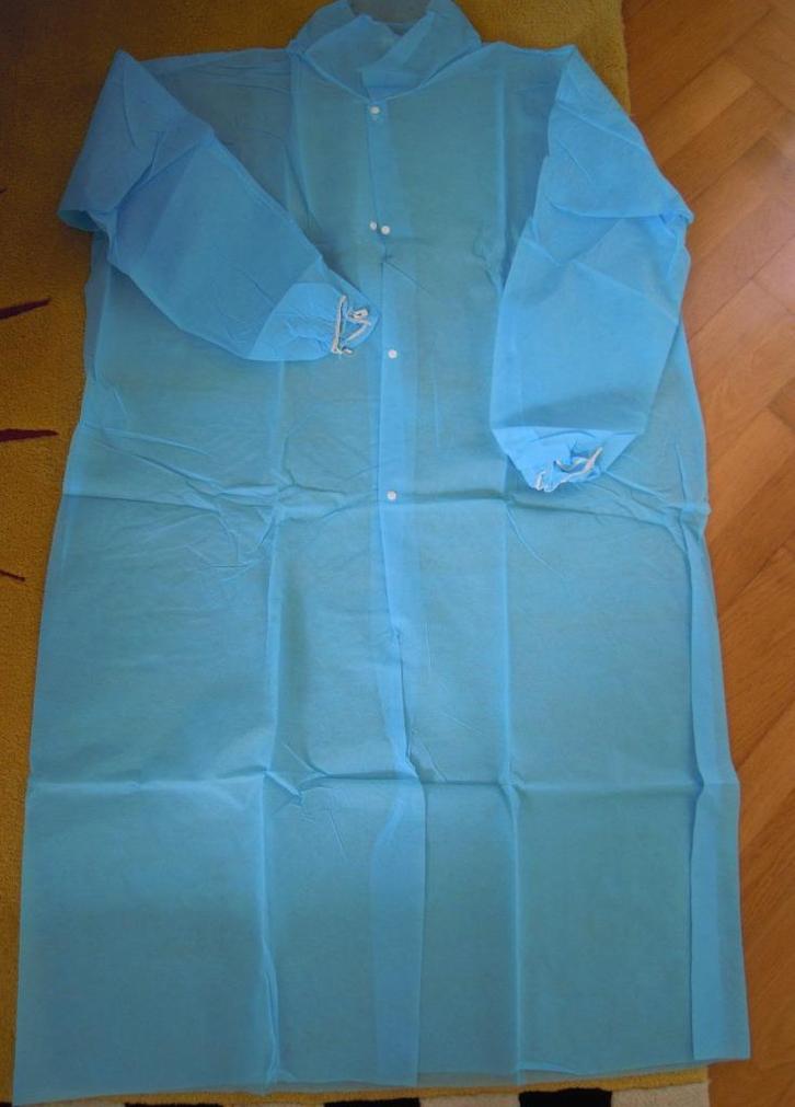 Non-woven propyleen jassen, nog in verpakking: doe een bod!, Diversen, Verpleegmiddelen, Nieuw, Ophalen of Verzenden