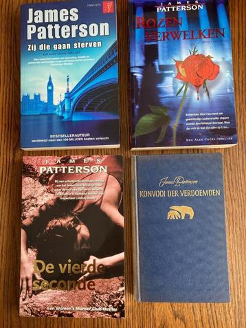 4 boeken van James Patterson beschikbaar voor biedingen