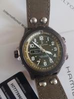 Hamilton Khaki Aviation X-WIND automaat full set, Sieraden, Tassen en Uiterlijk, Overige merken, Leer, Staal, Ophalen of Verzenden