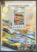 AUTO'S=FERRARI 150= mooi bl.v DJIBOUTI-119, Postzegels en Munten, Postzegels | Thematische zegels, Auto's, Verzenden, Postfris