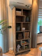 Stijlvolle massieve woonkamerset met industriële uitstraling, Huis en Inrichting, Ophalen of Verzenden