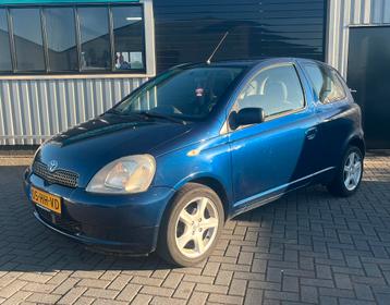 Toyota Yaris 1.3 16V 3DR Linea Luna 2001 Blauw beschikbaar voor biedingen