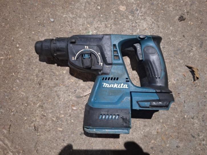 Makita klopboormachine DHR242, Doe-het-zelf en Verbouw, Gereedschap | Boormachines, Zo goed als nieuw, Boor- en/of Breekhamer