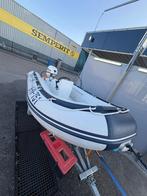 rubberboot rib 25pk 4 Takt met trailer, Watersport en Boten, Rubberboten, Benzine, Minder dan 70 pk, Overige materialen, Ophalen