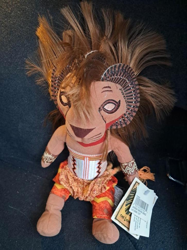 Lion King Simba Knuffel - Broadway Musical, Verzamelen, Disney, Ophalen of Verzenden