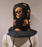 Carnaval Hoge Hoed met Doodskoppen, Ophalen of Verzenden, Zo goed als nieuw, Carnaval, Accessoires