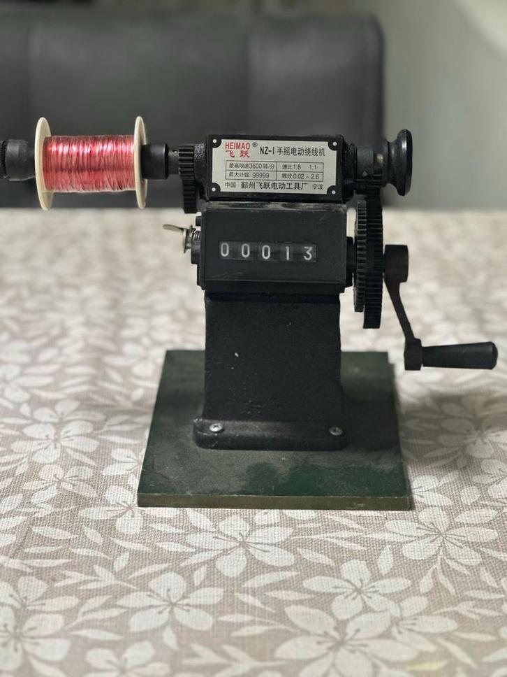 Handmatige Spoelwikkelmachine NZ-I, Antiek en Kunst, Antiek | Gereedschap en Instrumenten, Ophalen of Verzenden