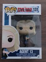 Funko Pop - 131 - Agent 13 (Marvel Civil War Captain America, Ophalen of Verzenden, Zo goed als nieuw