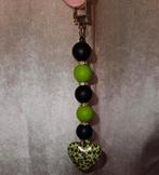 Handmade hanger tijgerprint met daarnaast de kleuren zwart e, Ophalen of Verzenden, Nieuw, Overige materialen