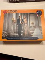 Puzzel Koning Willem-Alexander en Máxima - 1000 stukjes, Ophalen of Verzenden, 500 t/m 1500 stukjes, Zo goed als nieuw, Legpuzzel