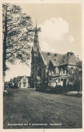 Noorderkerk met P. Joubertstraat Apeldoorn (a1376) beschikbaar voor biedingen