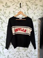 Suncoo blauwe trui met rode letters T2 small 36, Blauw, Ophalen of Verzenden, Zo goed als nieuw, Suncoo