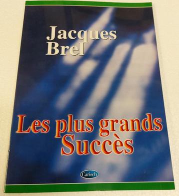 Jacques Brel BLADMUZIEK SONGBOOK Plus Grands Succes beschikbaar voor biedingen